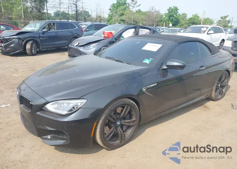 2014 BMW M6 z USA, uszkodzony, nr VIN WBSLZ9C5XEDZ78402